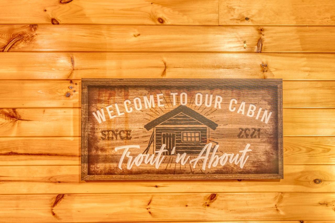 إليجاي Trout N' About Your Blue Ridge Mountains Retreat, Hot Tub + Game Room! المظهر الخارجي الصورة