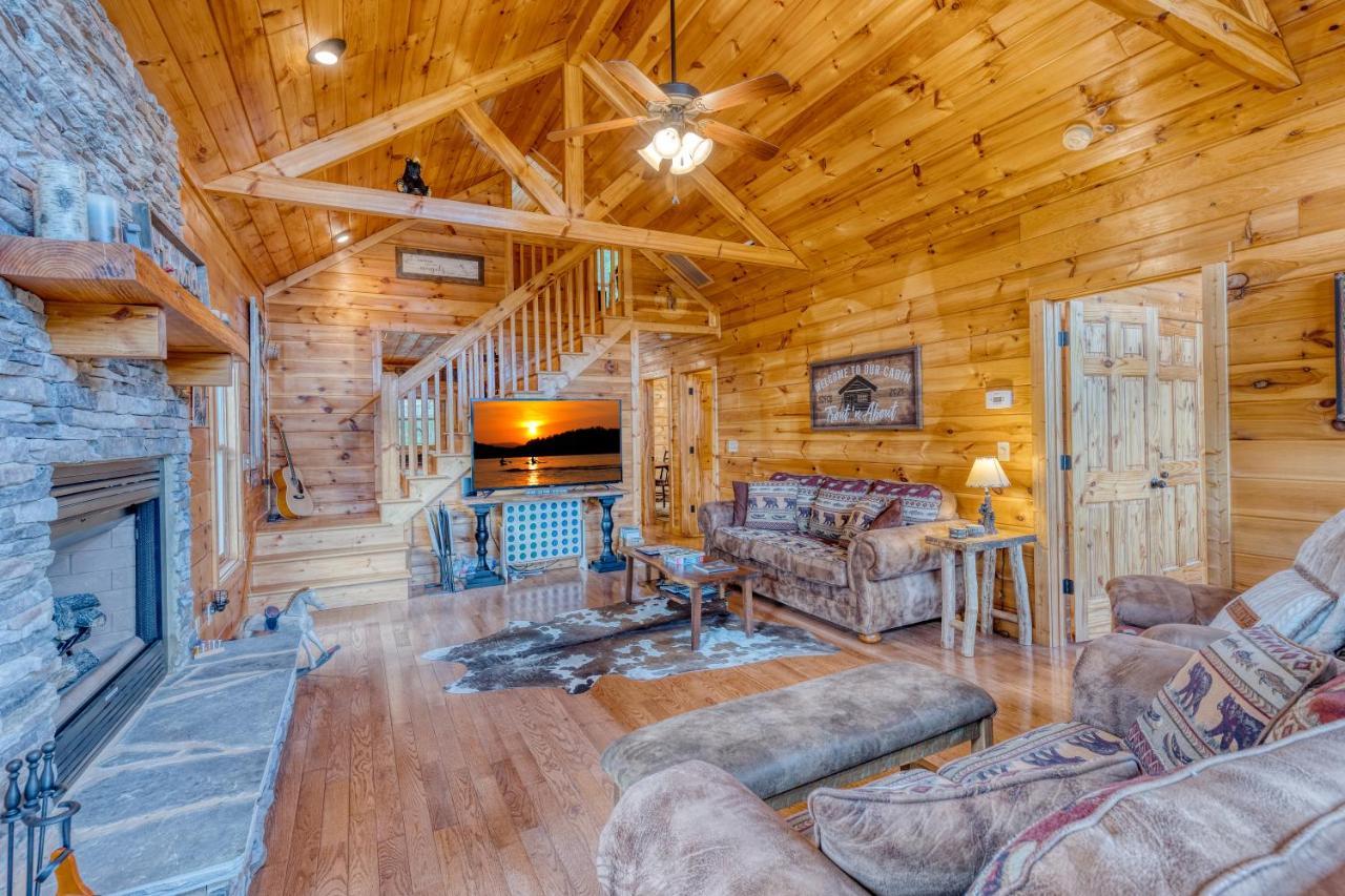 إليجاي Trout N' About Your Blue Ridge Mountains Retreat, Hot Tub + Game Room! المظهر الخارجي الصورة