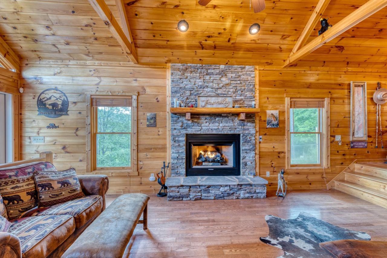 إليجاي Trout N' About Your Blue Ridge Mountains Retreat, Hot Tub + Game Room! المظهر الخارجي الصورة