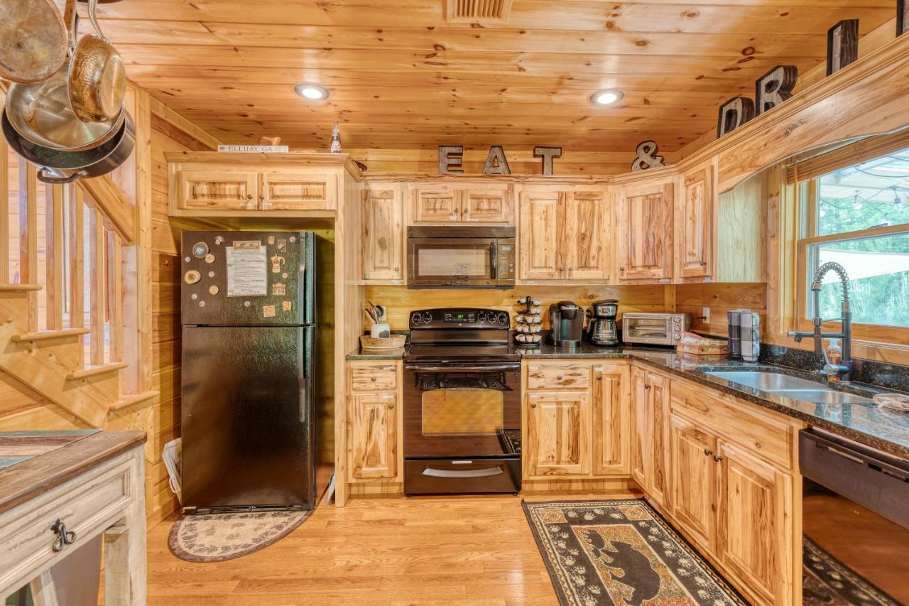 إليجاي Trout N' About Your Blue Ridge Mountains Retreat, Hot Tub + Game Room! المظهر الخارجي الصورة